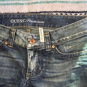 Guess Premium Daredevil Jeans- Distressed- Size30